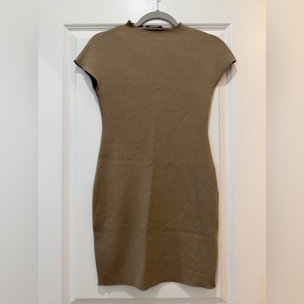 ZARA Mockneck Dress